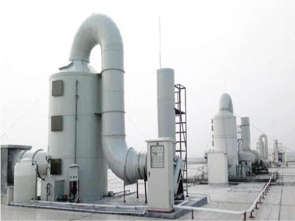 Waste gas treatment