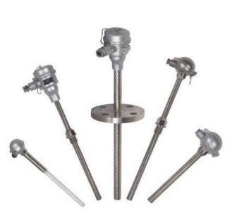 Thermocouples for temperature measurement in power stations