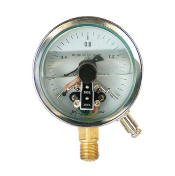 Electric contact pressure gauge