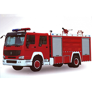 Howe 7T water tank, foam fire truck